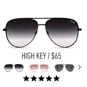 Quay Australia High Key Sunglasses - NEVER WORN